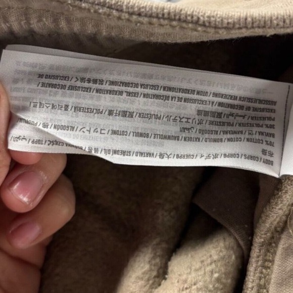 Abercrombie & Fitch Tan Fleece Joggers - Picture 4 of 9